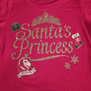 The Children's Place - Toddler Size 2T - Christmas - Red Long Sleeve Tee shirt